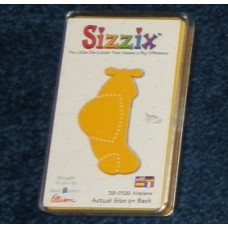 Pre-Owned Sizzix Originals Airplane Die Cutter Yellow #38-0126