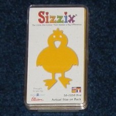 Pre-Owned Sizzix Originals Bird Die Cutter Yellow #38-0258