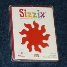 Pre-Owned Sizzix Originals Blazing Sun Die Cutter Red #38-0906