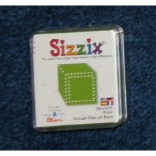 Pre-Owned Sizzix Originals Block Die Cutter Green #38-0273