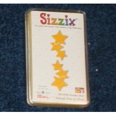 Pre-Owned Sizzix Originals Border Stars Die Cutter Yellow #38-0156