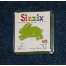 Pre-Owned Sizzix Originals Bunny Die Cutter Green #38-0260