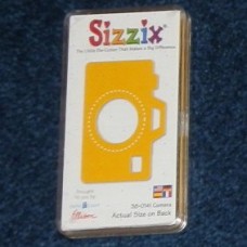 Pre-Owned Sizzix Originals Camera Die Cutter Yellow #38-0141