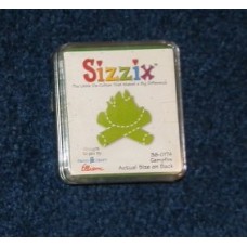 Pre-Owned Sizzix Originals Campfire Die Cutter Green #38-0174