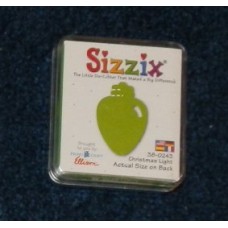 Pre-Owned Sizzix Originals Christmas Light Die Cutter Green #38-0243