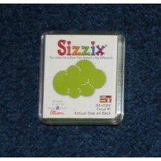 Pre-Owned Sizzix Originals Cloud Die Cutter Green #38-0189