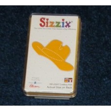 Pre-Owned Sizzix Originals Cowboy Hat Die Cutter Yellow #38-0287