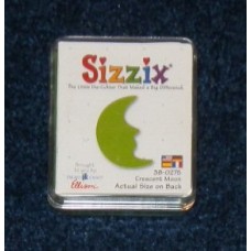 Pre-Owned Sizzix Originals Crescent Moon Die Cutter Green #38-0275