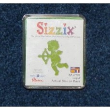 Pre-Owned Sizzix Originals Cupid Die Cutter Green #38-0701