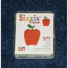 Pre-Owned Sizzix Originals Apple Die Cutter Green #38-0187