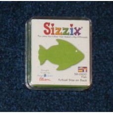 Pre-Owned Sizzix Originals Fish Die Cutter Green #38-0200