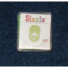 Pre-Owned Sizzix Originals Safety Pin Die Cutter Green #38-0274