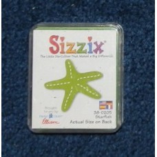 Pre-Owned Sizzix Originals Starfish Die Cutter Green #38-0205
