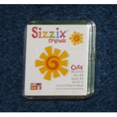 Pre-Owned Sizzix Originals Sun 2 Die Cutter Green #38-0707