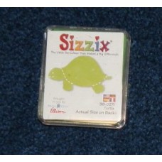 Pre-Owned Sizzix Originals Turtle Die Cutter Green #38-0271