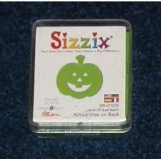 Pre-Owned Sizzix Originals Jack O Lantern Die Cutter Green #38-0709