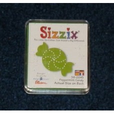 Pre-Owned Sizzix Originals Peppermint Candy Die Cutter Green #38-0245