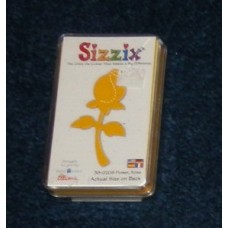 Pre-Owned Sizzix Originals Rose Flower Die Cutter Yellow #38-0209