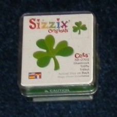 Pre-Owned Sizzix Originals Shamrock Die Cutter Green #38-0702