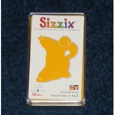 Pre-Owned Sizzix Originals Sheep Die Cutter Yellow #38-0259