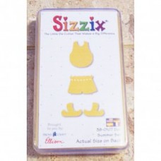 Pre-Owned Sizzix Originals Summer Set Die Cutter Yellow #38-0107