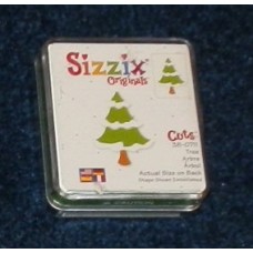 Pre-Owned Sizzix Originals Tree Die Cutter Green #38-0711