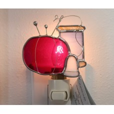 Pincushion with Thread and Thimble Night Light