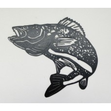 Bent Fish Metal Art Design